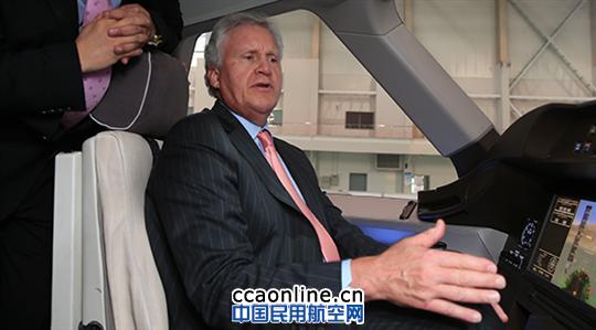 GE董事长兼CEO杰夫·伊梅尔特访问中国商飞