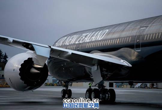 首架波音787-9梦想飞机交付新西兰航空