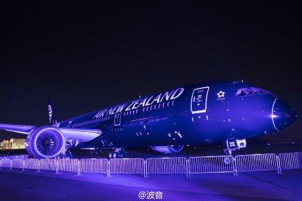 首架波音787-9梦想飞机交付新西兰航空