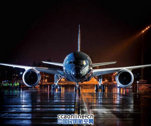 首架波音787-9梦想飞机交付新西兰航空