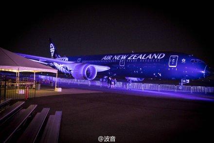 首架波音787-9梦想飞机交付新西兰航空