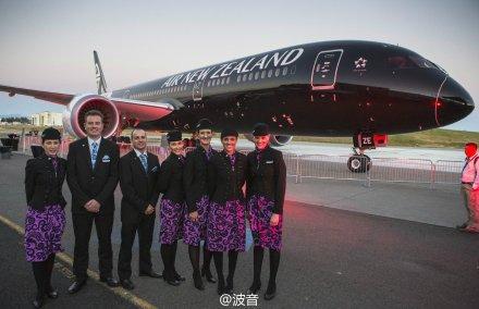 首架波音787-9梦想飞机交付新西兰航空
