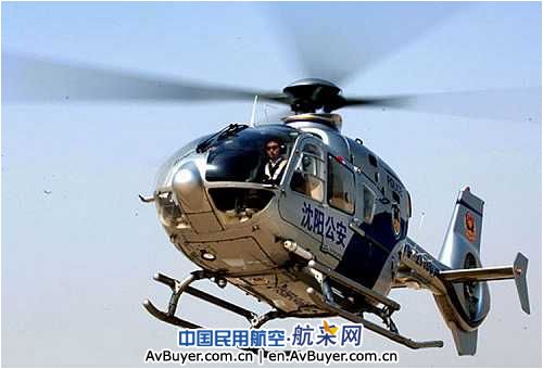 沈阳公安的EC135