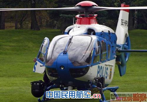 瑞典警用直升机 为警察添翼 世界各国警用直升机盘点