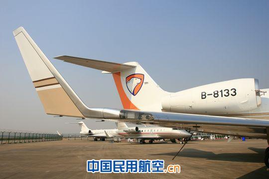 北京航空携大白熊公务机亮相ABACE2012