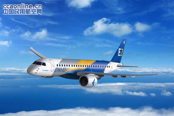 普惠为巴航工业E190-E2飞机提供PW1900G发动机