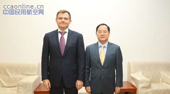 UAC公司总裁斯柳萨里访问中国商飞