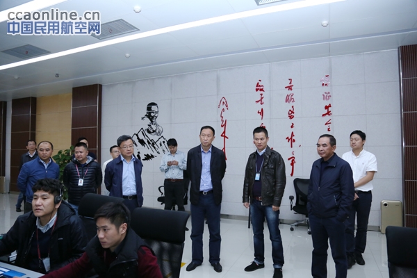 西南空管局张华书记一行到云南空管分局调研