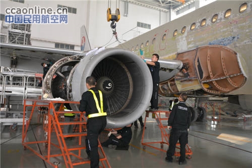 东航技术西北分公司完成首架飞机退租检工作侧记