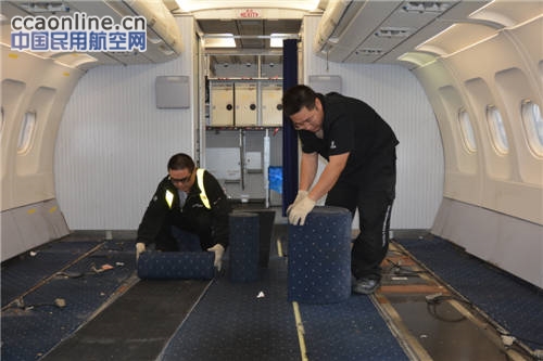 东航技术西北分公司完成首架飞机退租检工作侧记