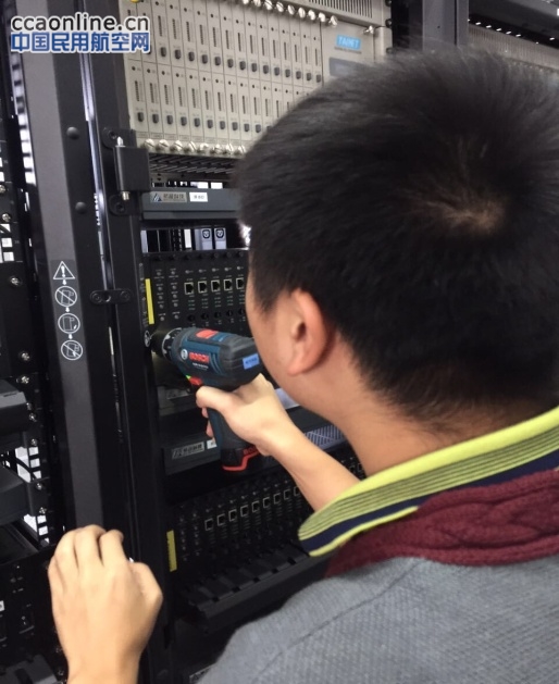 贵州空管分局航管科技144路转报机安装调试完成