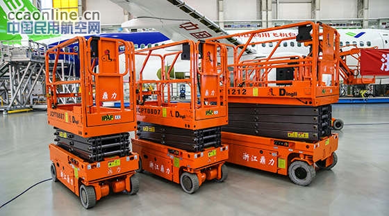 浙江鼎力智能高空作业设备助力C919大飞机