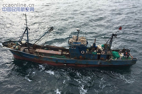 北一飞救助直升机长距离成功救助1名重伤渔民