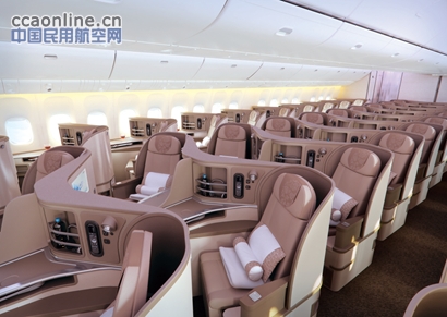 东航波音777-300ER首次在青岛过夜