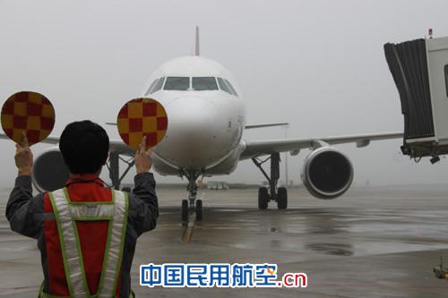 大雾致美兰机场多个进港航班延误