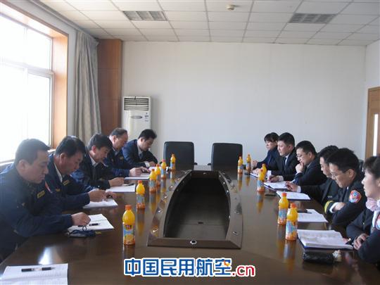 青岛机场机务部组织召开摆渡车运行协调会