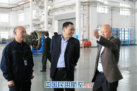 国航股份总裁蔡剑江亲赴重庆维修基地指导工作