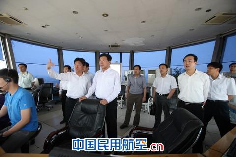 天津市农委领导赴民航天津空管分局慰问