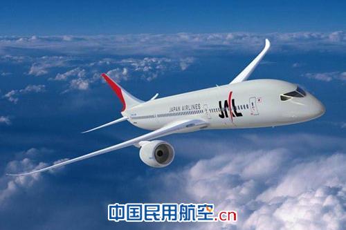 日航计划2012年用B787开通成田至波士顿航线