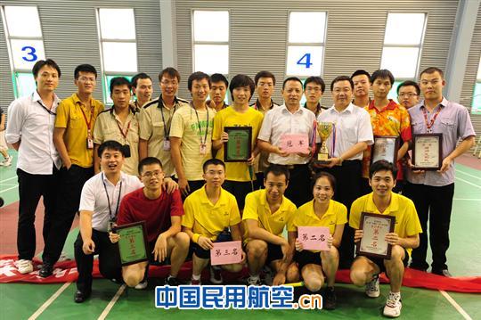 “金鹏杯”员工羽毛球赛圆满闭幕 机务队获佳绩