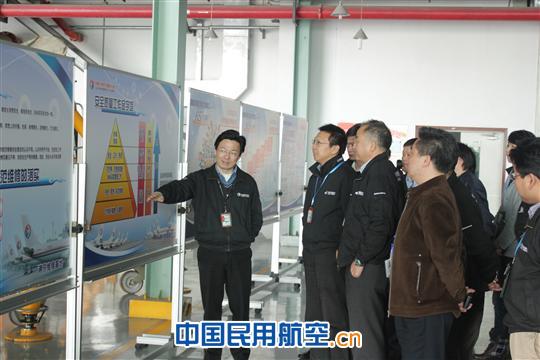 东航浦东维修基地迎来中货航领导一行参观