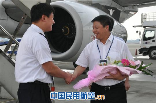 首架空客A320飞机落户东航四川分公司