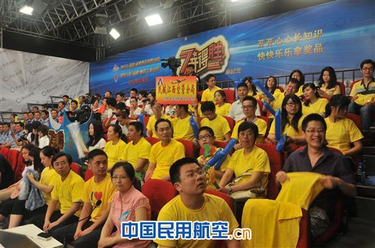 江西空管分局员工参加江西电视台益智节目录制