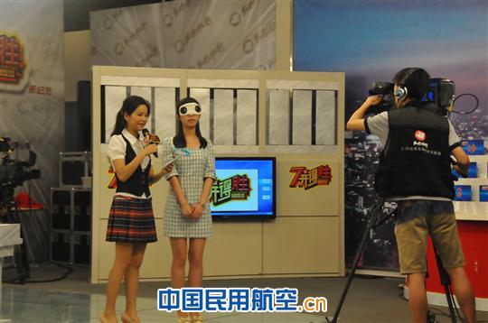 江西空管分局员工参加江西电视台益智节目录制