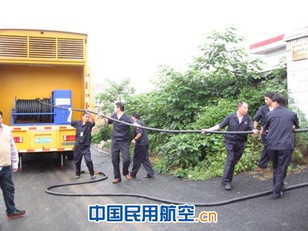 西南空管局实施应急电源车到外台供电带载演练