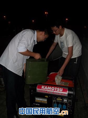 西南空管技保通信室完成气象雷达站供电中断保障