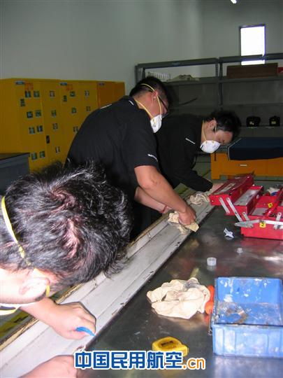 东航虹桥维修基地变废为宝  每年节约成本上千万