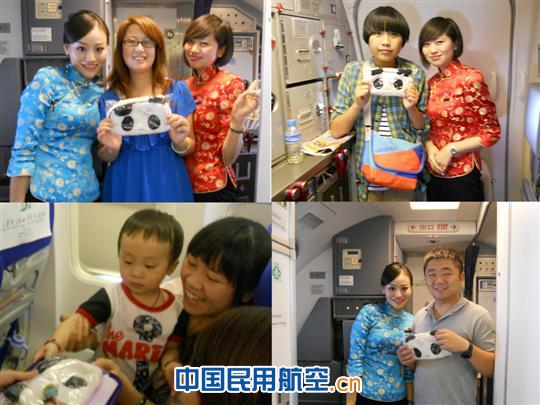 东航四川分公司开展六一特色航班活动