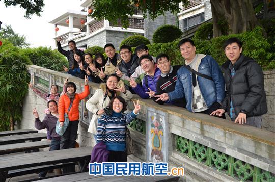 中南空管局技保中心组织党员参观岭南印象园