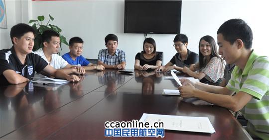 珠海空管站管制团支部进行团员推优入党测评工作