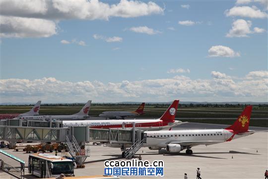 呼伦贝尔空管站区域和塔台保障航班架次再创新高