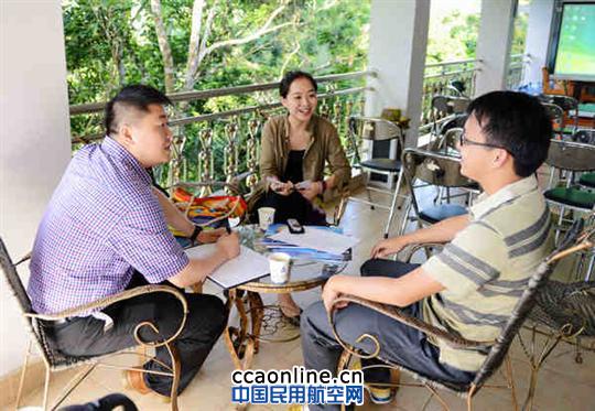 团中央宣传部走基层到三亚马岭山雷达站调研