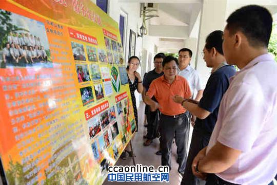 团中央宣传部走基层到三亚马岭山雷达站调研