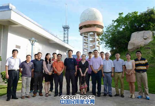 团中央宣传部走基层到三亚马岭山雷达站调研