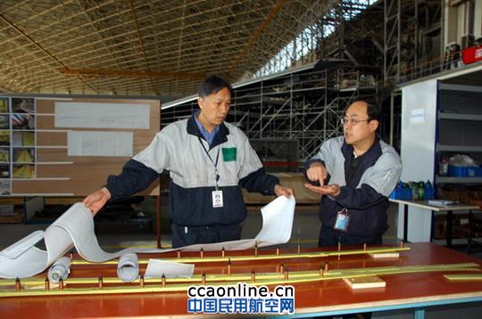 Ameco结构修理技术第一人---- 金工的一张王牌