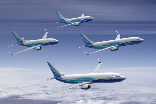 波音与中国签署80架新一代B737框架协议