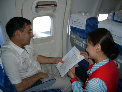 南航新疆客舱部新增加国际航班服务项目