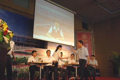 首都机场公司举办“青年论坛”情景剧表演赛