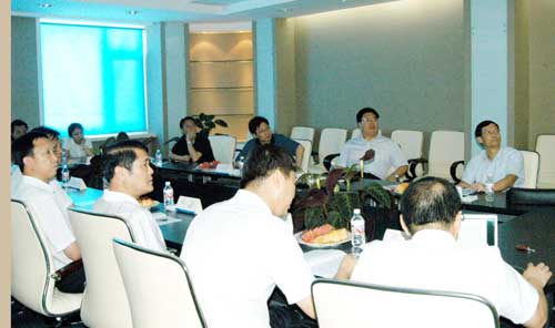 民航总局王昌顺副局长赴东北空管局视察工作