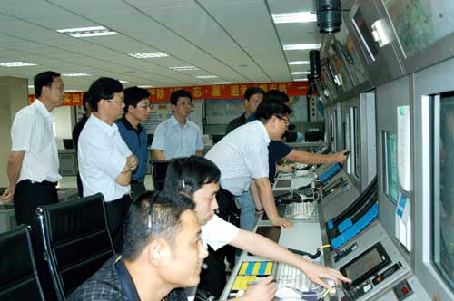 民航总局王昌顺副局长赴东北空管局视察工作