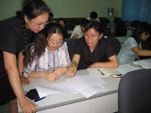 国航西南培训部开展内部教职员工普通话培训