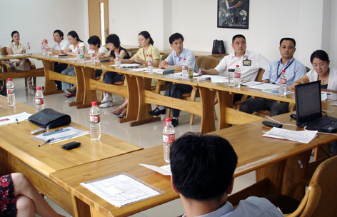 国际航空机务培训中心首次举办教研活动