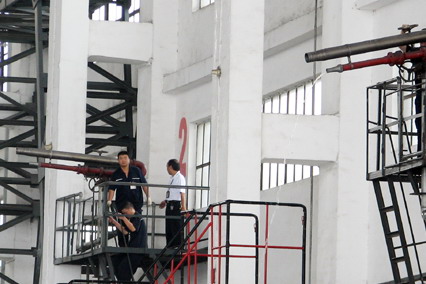 国航成都维修基地成功进行飞机机库消防演习