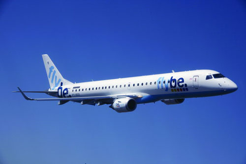 Flybe航空接收其第1架EMBRAER195喷气机