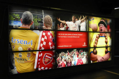 阿联酋航空公司搜寻英国阿森纳足球队第12人