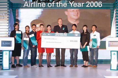 “国泰航空挑战赛”六十万港元机票得主揭晓